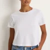 AMO Denim Babe Tee - White