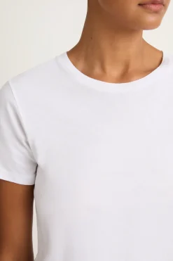 AMO Denim Babe Tee - White