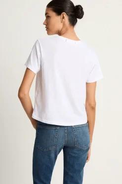 AMO Denim Classic Tee - White