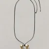 Annika Inez Open Heart Pendant - Gold