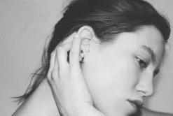 Annika Inez Petite Cravat Studs - Silver