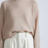 Apiece Apart Softest Tissue Weight Sweater - Sand