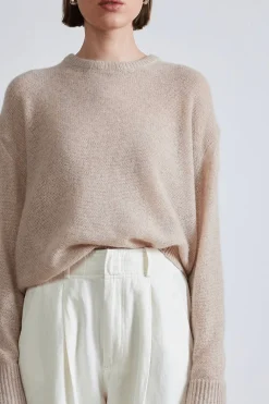 Apiece Apart Softest Tissue Weight Sweater - Sand