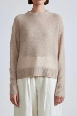Apiece Apart Softest Tissue Weight Sweater - Sand