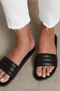 Beatrice Valenzuela monocolor sandalia in black