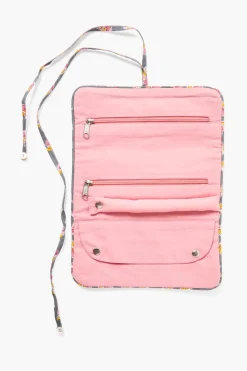 Chan Luu Jewelry Roll Up Case - Grey