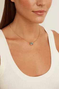 Chan Luu Labradorite luna necklace