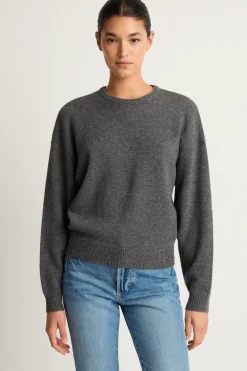 Demylee Artemis Cashmere Sweater - Dark Heather Grey - FINAL SALE
