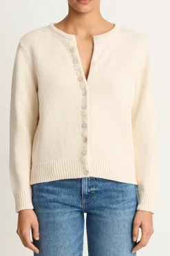 Demylee Soleil Cardigan - Natural - FINAL SALE