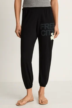 FREECITY Large Sweatpant - Blackspace Cream