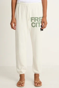 FREECITY Large Sweatpant - Creamy Army