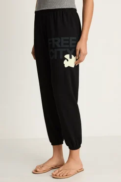 FREECITY Large Sweatpant - Blackspace Cream