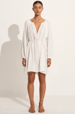 MIKOH Allegra Dress - Bone - FINAL SALE