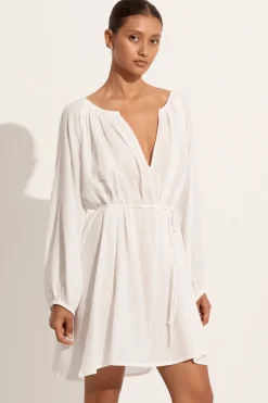 MIKOH Allegra Dress - Bone - FINAL SALE