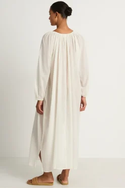MIKOH Aniwa Maxi Dress - Chalk