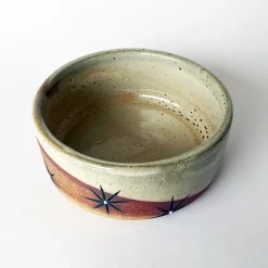 MQuan Dog Bowl - Shino Constellations