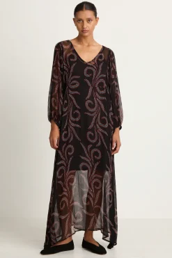 Natalie Martin Alice Dress - Feather Chiffon