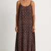 Natalie Martin Heather Maxi - Fleur-De-Lis Black