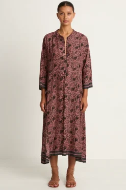 Natalie Martin Isobel Dress - Water Lily Mauve