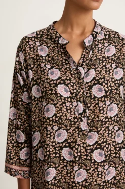 Natalie Martin Isobel Dress - Vintage Flowers Sepia