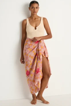 Natalie Martin Silk Sarong - Lehua Sunset
