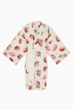 Olivia Von Halle Mimi robe - Blythe