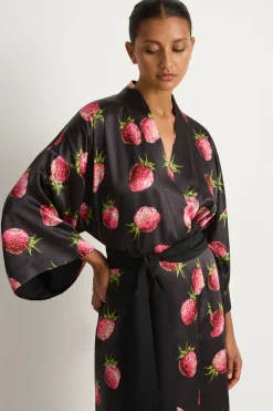 Olivia Von Halle Queenie Robe - Brigham