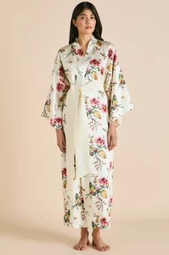 Olivia Von Halle Queenie Robe - Maugham