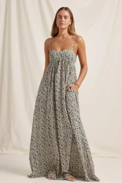 Peony Everlasting Maxi Dress - Bisou