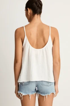 9SEED Playa Tank Top - White