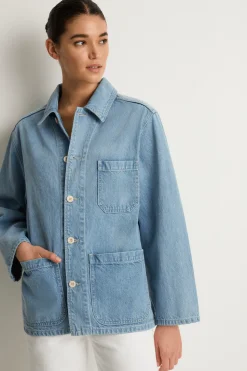 Shaina Mote Chore Coat - Mineral Blue - FINAL SALE