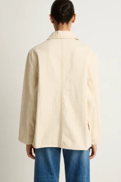 Shaina Mote Chore Coat - Natural - FINAL SALE