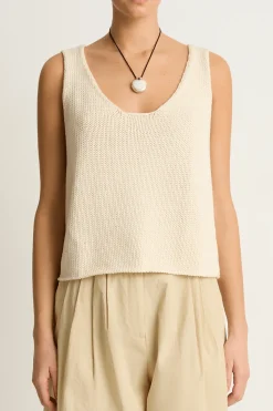 Shaina Mote Coba Vest - Natural - FINAL SALE