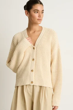 Shaina Mote Mathilde Cardigan - Natural - FINAL SALE