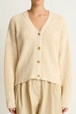Shaina Mote Mathilde Cardigan - Natural - FINAL SALE