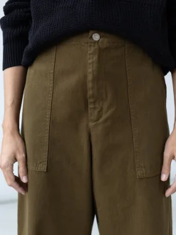 Shaina Mote Painter Pant - Dark Olive