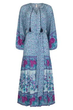 SPELL Love Jetty Gown - Blue Nirvana