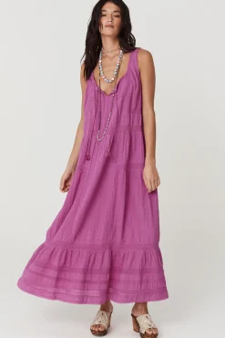 SPELL Serendipity Lace Sundress - Orchid