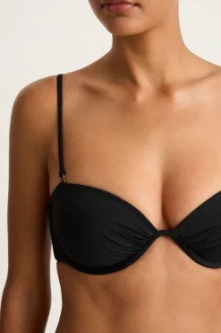 Vitamin A Mabel Underwire Bandeau Top - Black